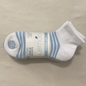 Lemon Collections Powder Soft 6 Pair Ankle Socks